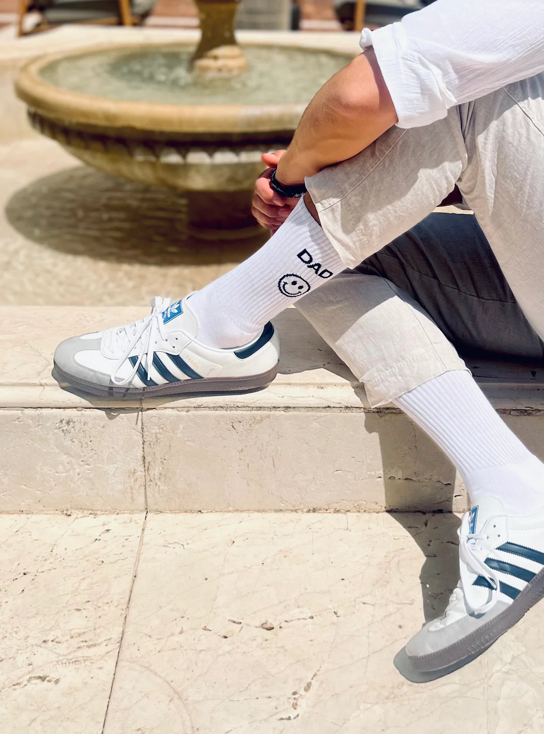 Socke „DAD“