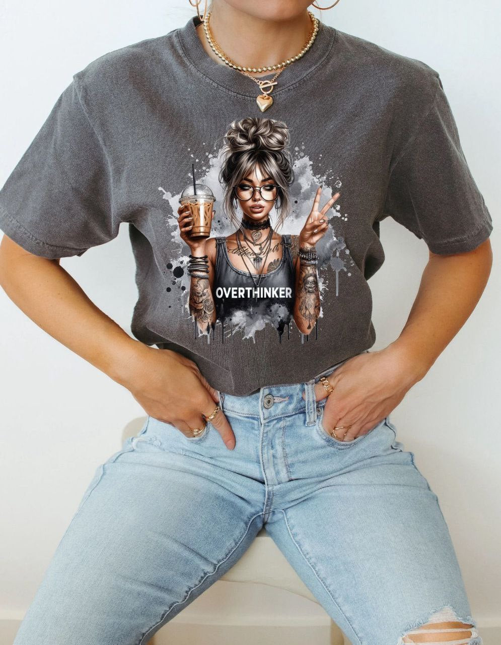 Shirt „Overthinker“