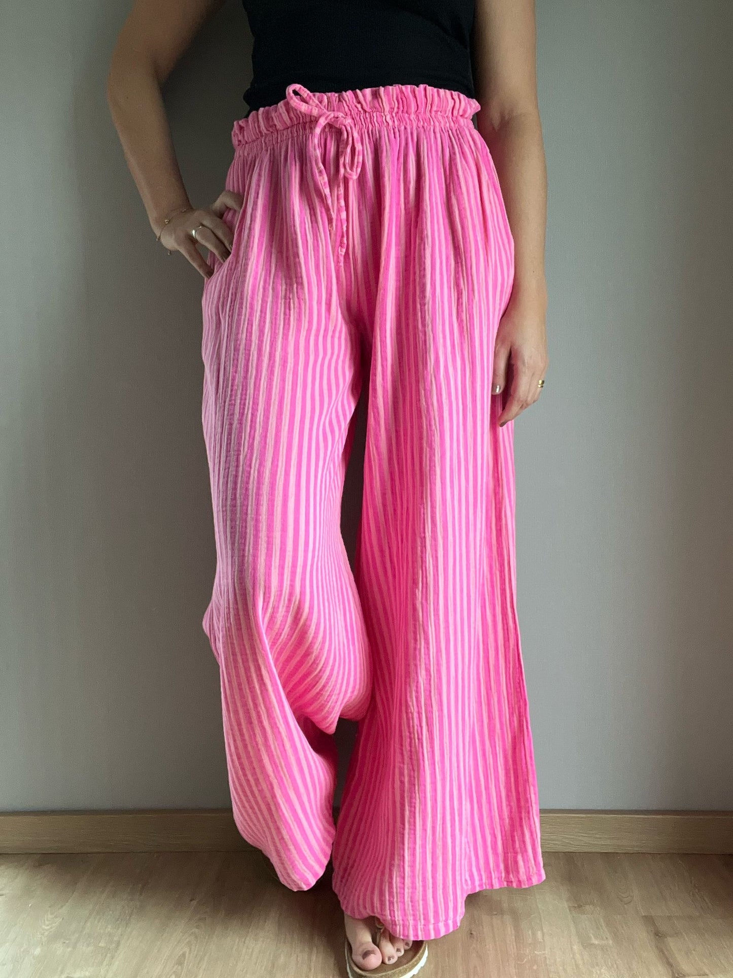Musselinhose „Stripes Love“