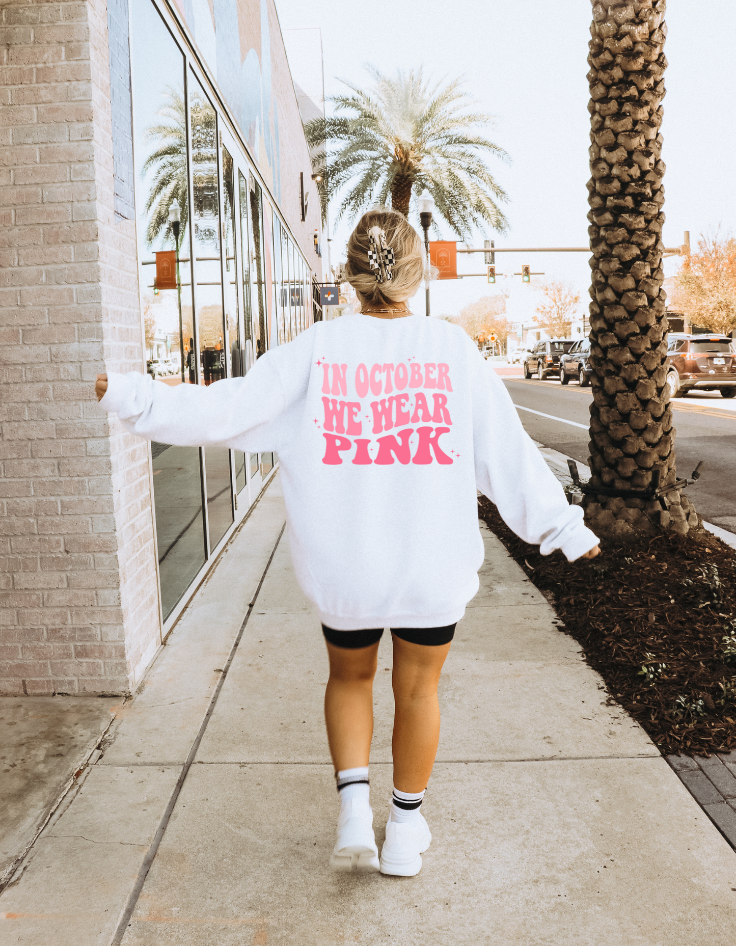 Sweater „In October we wear“