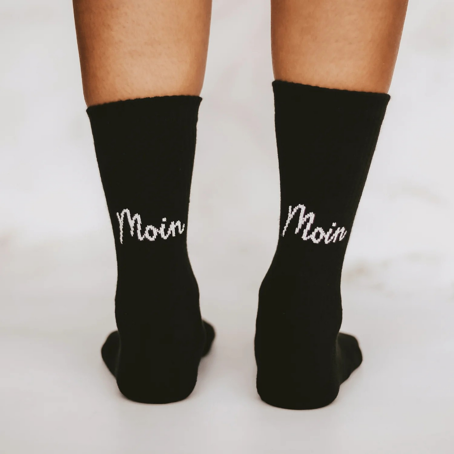 Socken Moin Moin schwarz