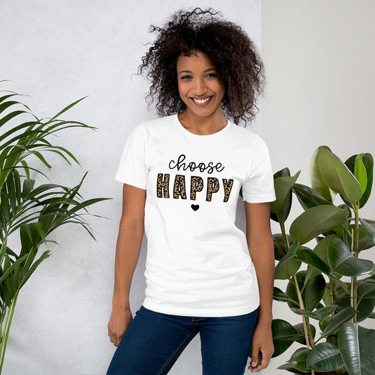 T-Shirt „Choose Happy“