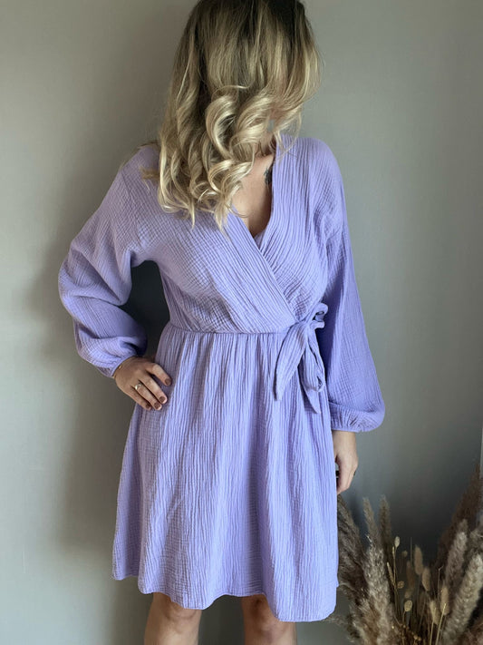 Musselin Wickelkleid „Patricia“