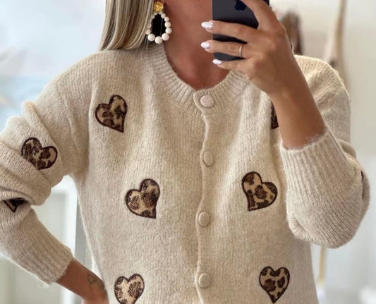 Cardigan „Leo Heart“