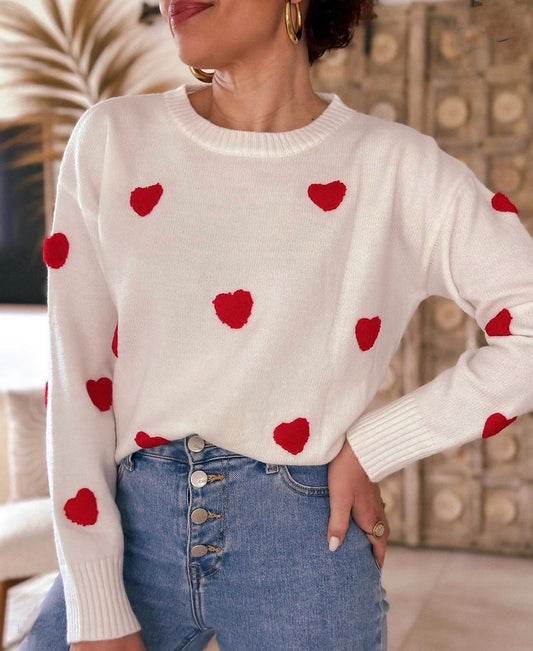 Pullover „Red Heart“