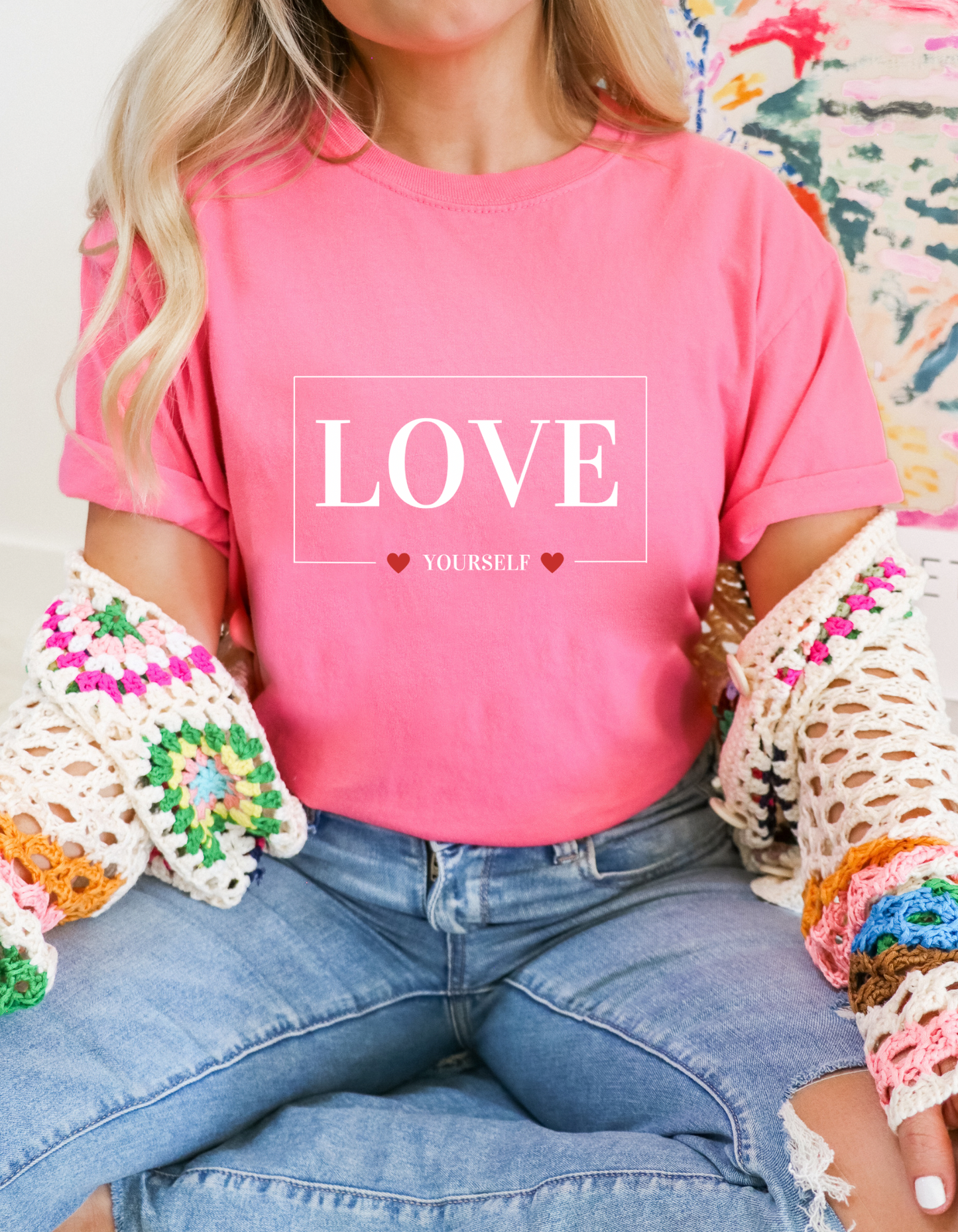 T-Shirt „Love yourself“